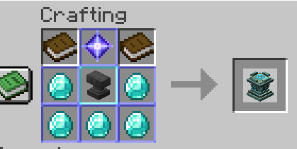 Aster Table crafting recipe